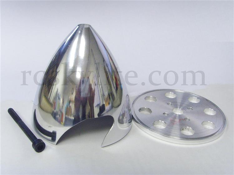 101mm/4″ Pre-drilled Aluminum Spinner For DLE/DL111 Engine