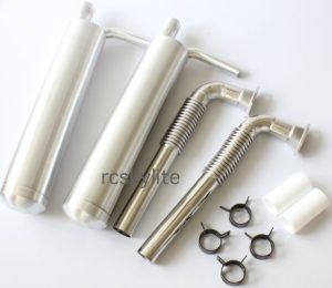 Aluminum Canister with Flexible Header for DLE111/ DA100 Engine