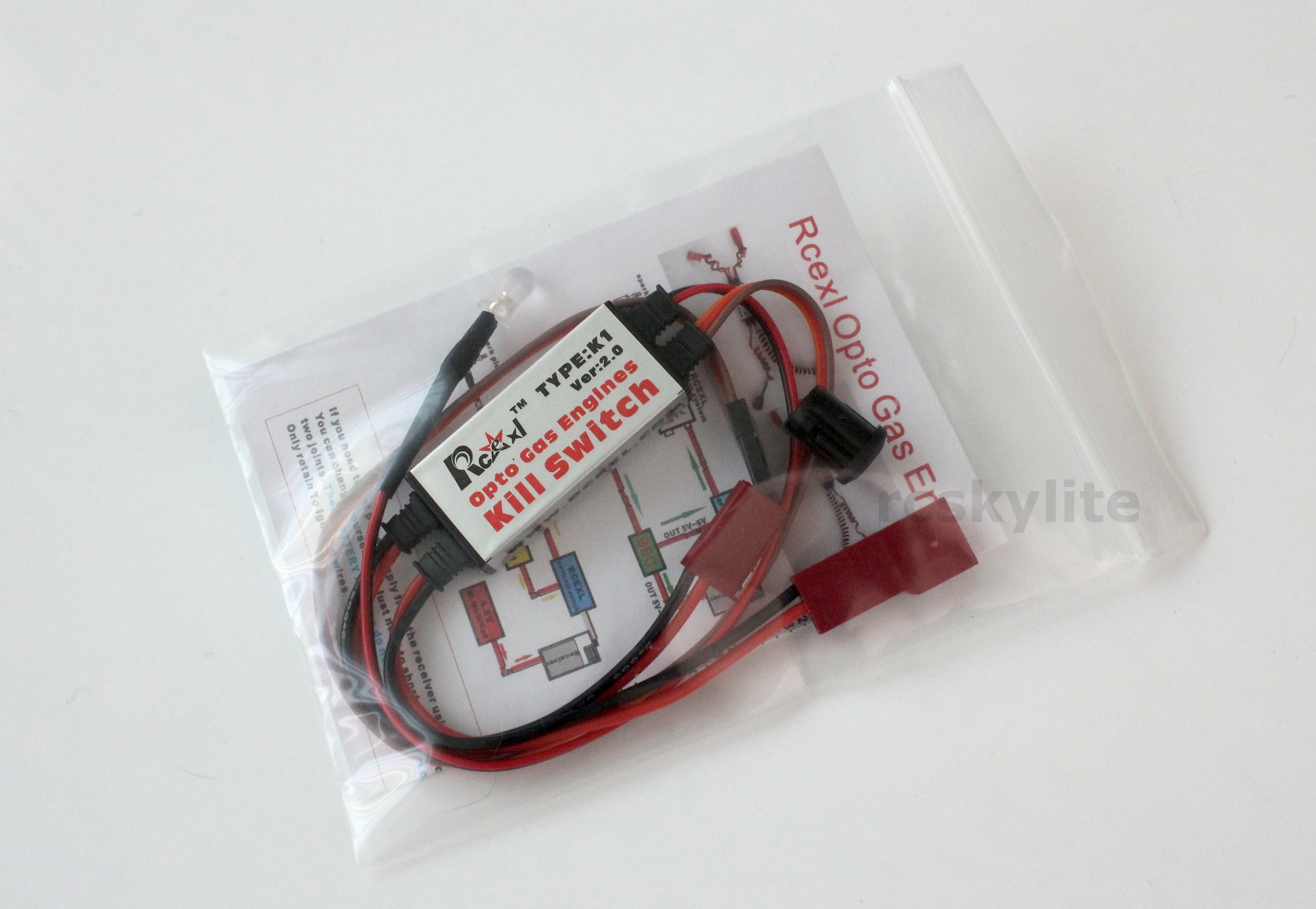 Rcexl Opto RC Airplane Gas Engine Kill Switch