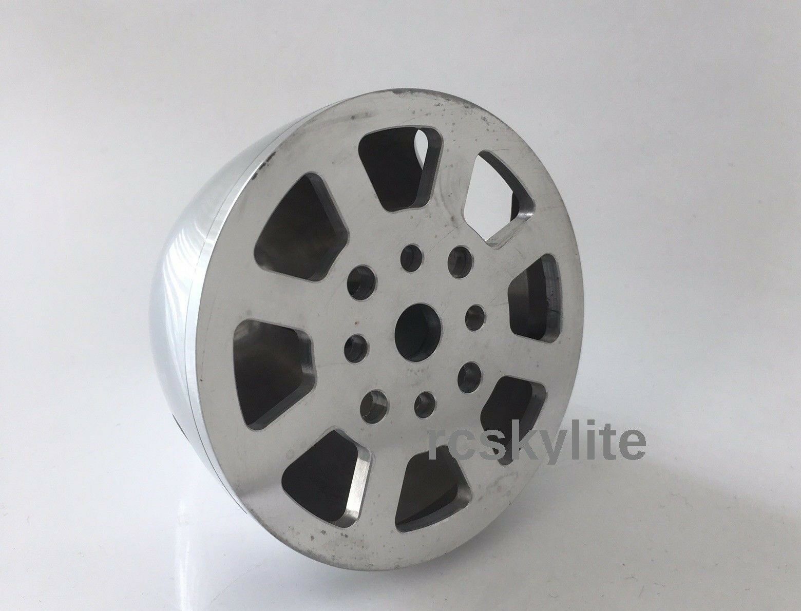 89mm /3.5″ Pre-drilled Aluminum 2-Blade Spinner for DLE55 50/55cc Gas Engine