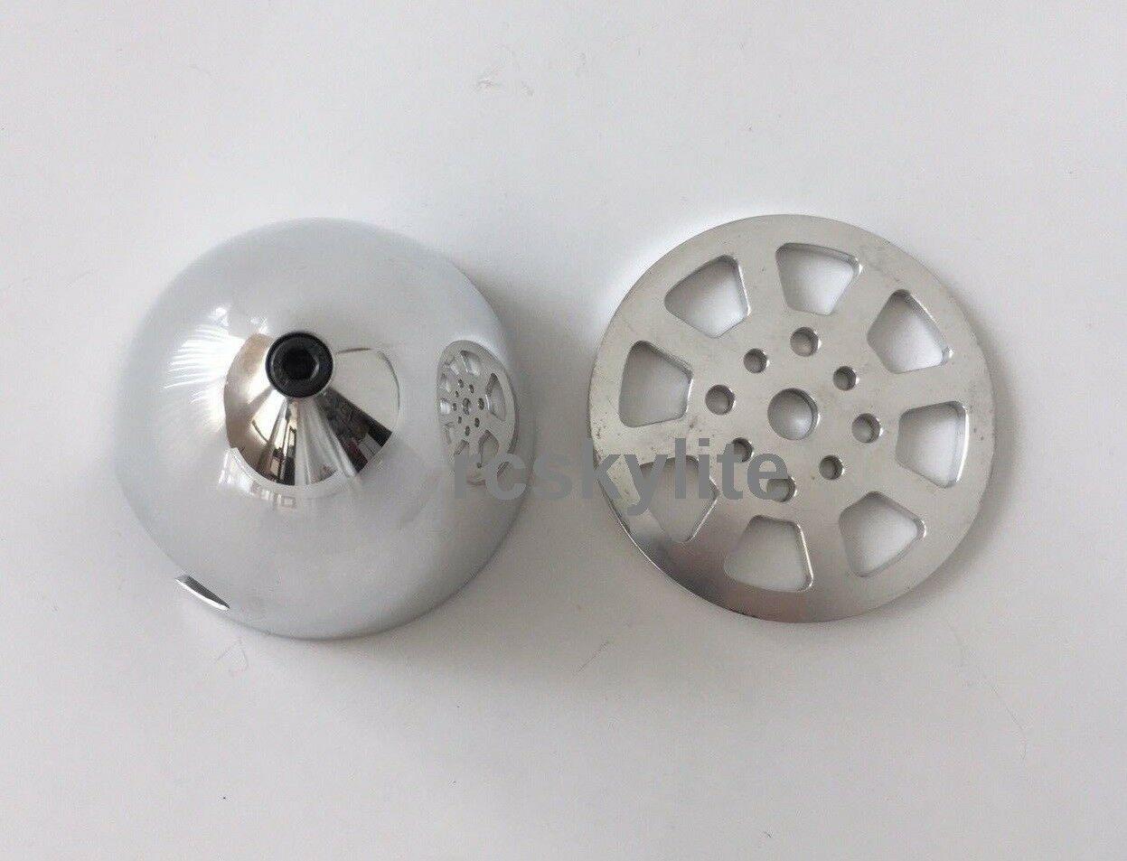 89mm /3.5″ Pre-drilled Aluminum 2-Blade Spinner for DLE55 50/55cc Gas Engine