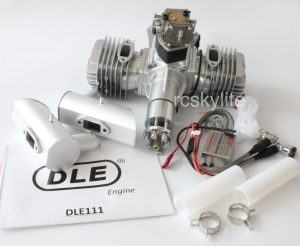 DLE111 111cc Twin Canister Model Plane Gas Engine
