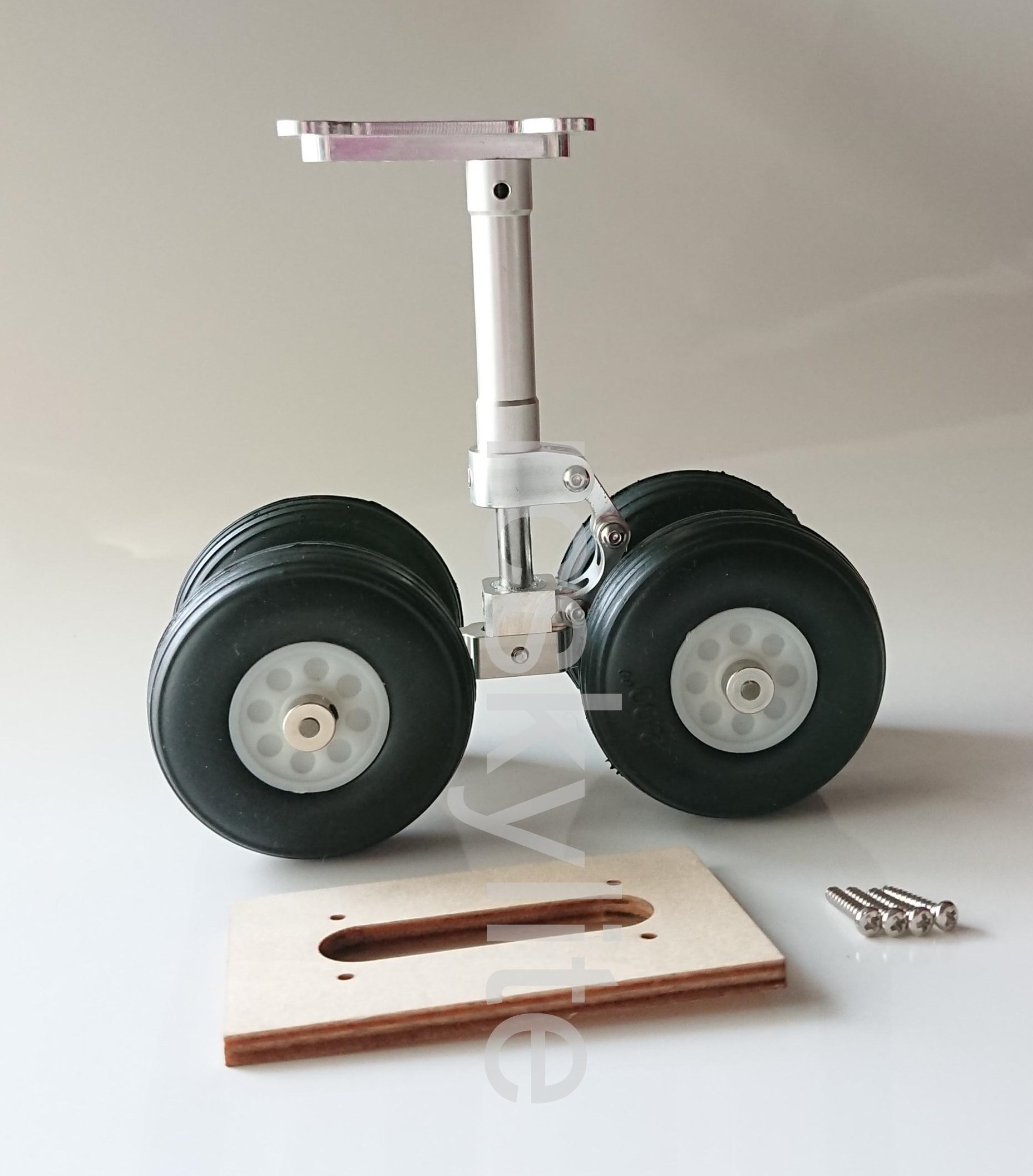 90mm Oleo Struts with 4 Wheels for Jet Plane