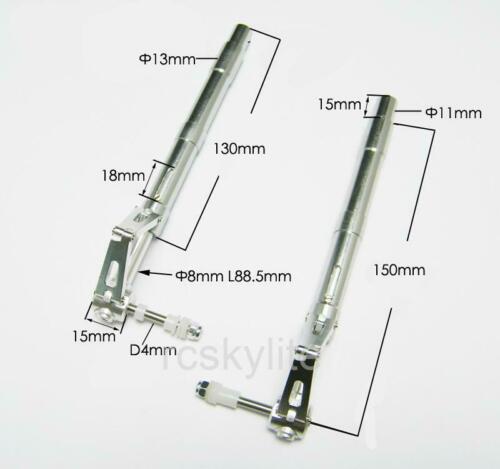 7/16″ 150mm Long Offset Aluminum Oleo Struts