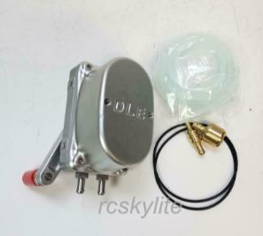 DLE High Flow Metal Gear Hand crank Fuel Pump
