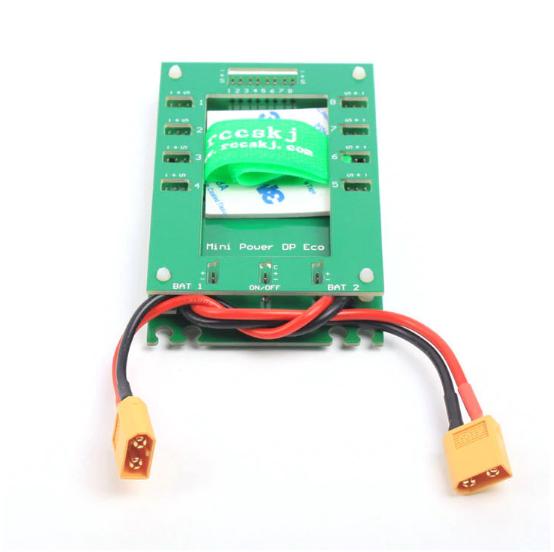 Mini Servo Section Board with Dual Power Input Wire and Electronic Switch