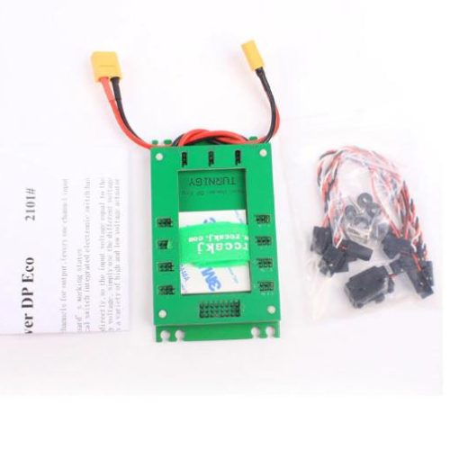 Mini Servo Section Board with Dual Power Input Wire and Electronic Switch