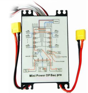 Mini Servo Distribution Board with LED Screen/ Voltage Alarm/ BEC