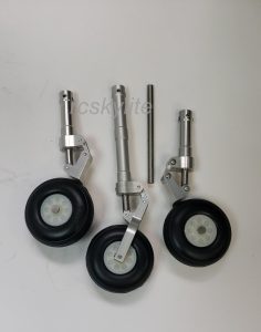Landing Gear Set with Wheels