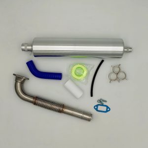 DLE111 Single Long Exhaust Pipe Complete Set