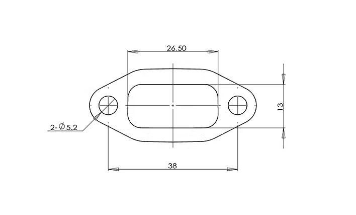 DLE Spare Parts DLE35RA Gas Engine Muffler
