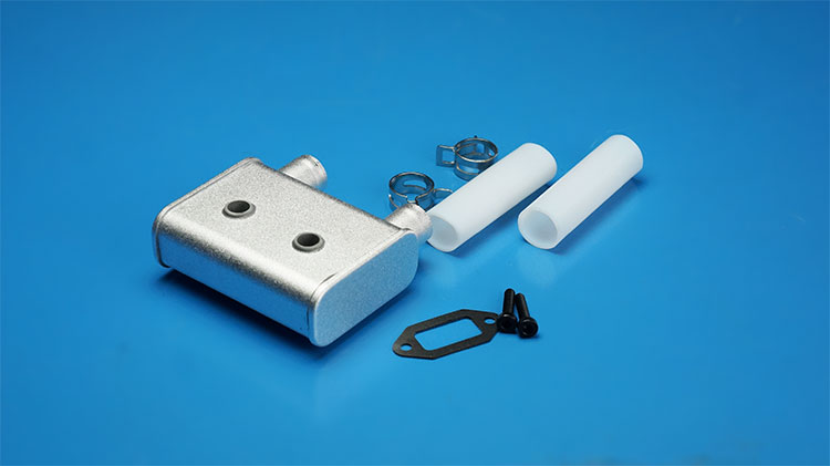 DLE55RA Gas Engine Muffler – GENUINE Spare Part