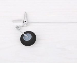 Aluminum Alloy Steerable Tail Wheel – 30mm for 70cc to 140cc F3A Aircraft