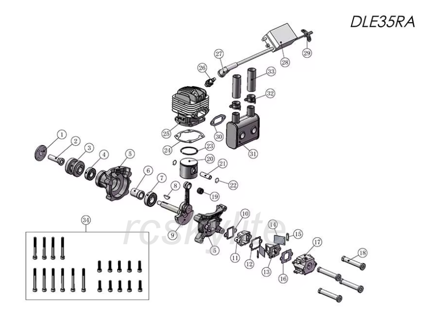 DLE35RA Gas Engine