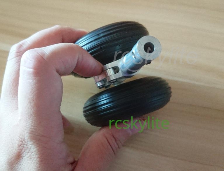 Dual Wheel (2.5″) Oleo Struts Landing Gear for RC Jets