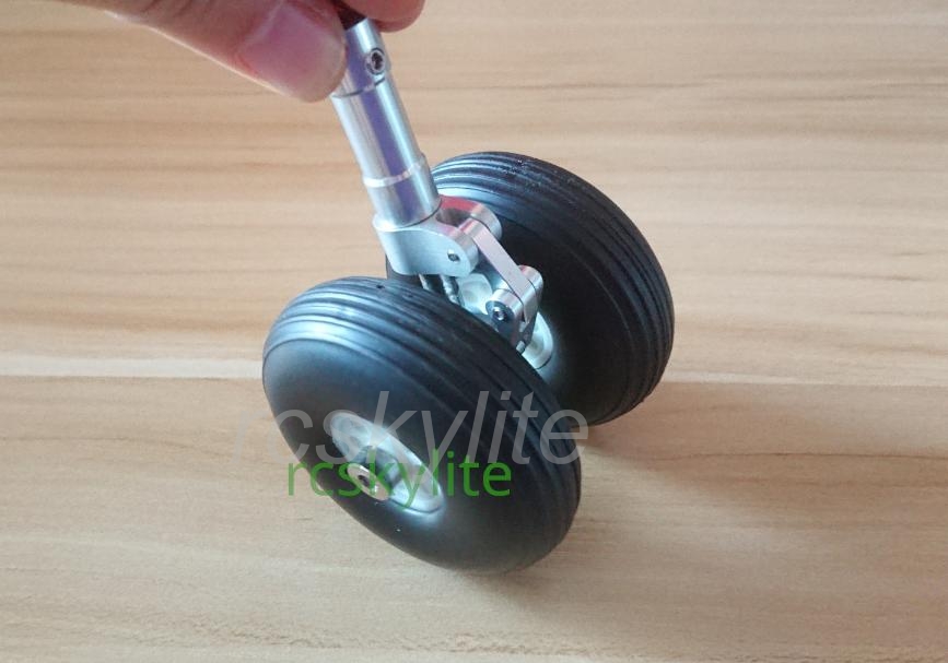 Dual Wheel (2.5″) Oleo Struts Landing Gear for RC Jets
