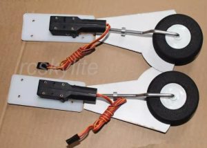 HOOKLL 1200mm P51 Fighter Aircraft Retractable Landing Gear Set