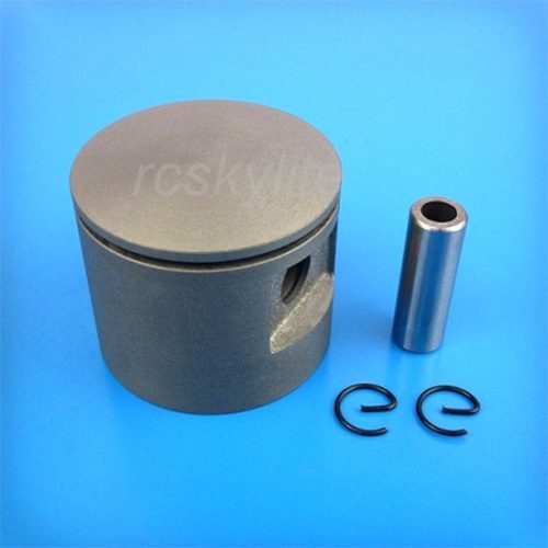 DLE55RA Piston with Wrist Pin and C-Clips – High-Performance Engine Part