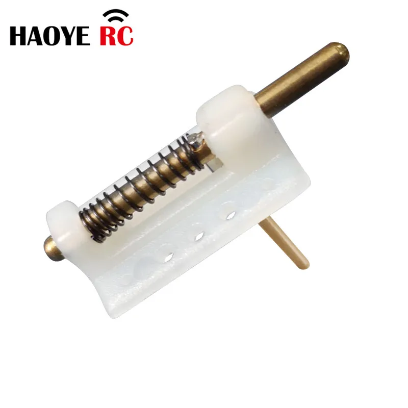 Haoye 5Pcs Canopy Hatch Lock Latch L26mm Cover Lock For RC Airplanes Parts Electric Planes Foam Model Accessories Color White 5