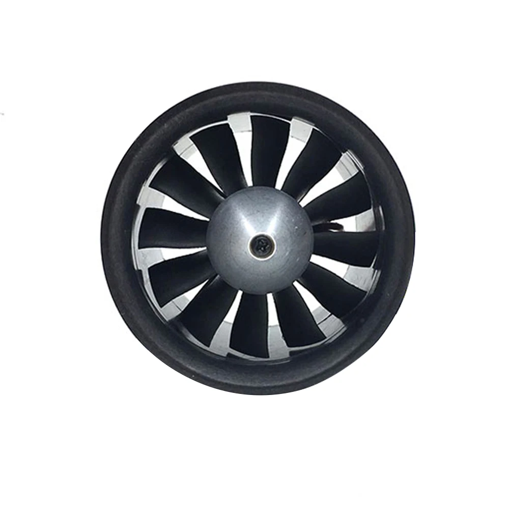 Qx-Motor 70mm Electronic Ducted Fan 12 Blades EDF With 2827 KV2600 Brushless Toy For RC Drone Model Parts Wholesale 6
