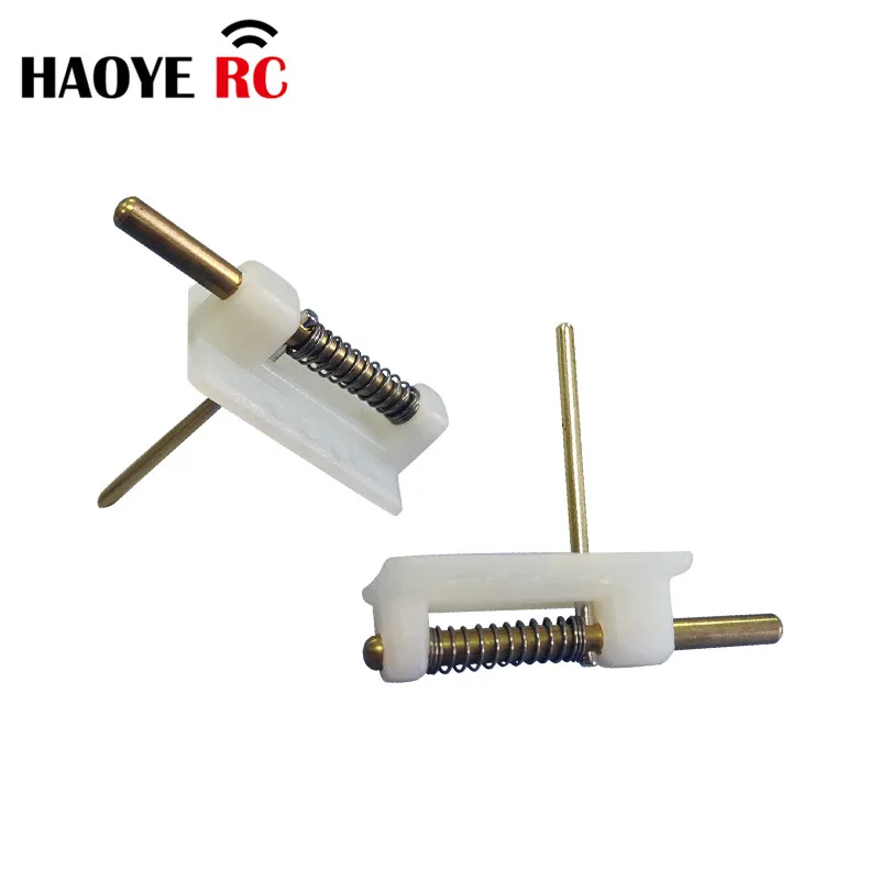 Haoye 5Pcs Canopy Hatch Lock Latch L26mm Cover Lock For RC Airplanes Parts Electric Planes Foam Model Accessories Color White 4