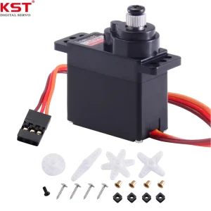 1 / 2 / 4pcs KST DS113MG 0.12sec Wing Servo Motor Digital Coreless Swashplate Servo Metal Gear For 450 RC Helicopter Plane 1
