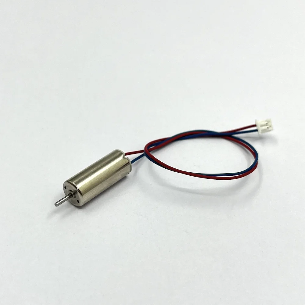 2pcs 7mm*16mm Mini Coreless Motor 1mm Shaft DC 3V 3.7V High Speed RC Drone Quadcopter Engine Micro 716 Motor Cable with Terminal 3