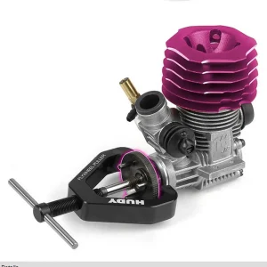 Hudy RC Car Flywheel Puller Draw Bar From Berg Black 107030 Methanol Engine Fywheel Disassemblability Flywheel Disassembly Tool 1