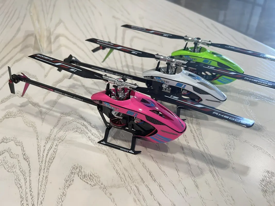 Hot Goosky S1 Bnf/Rtf 6ch 3d Stunt Double Brushless Motor Direct Drive Motor Flybarless Direct-Drive Rc Helicopter Toys Gifts 1