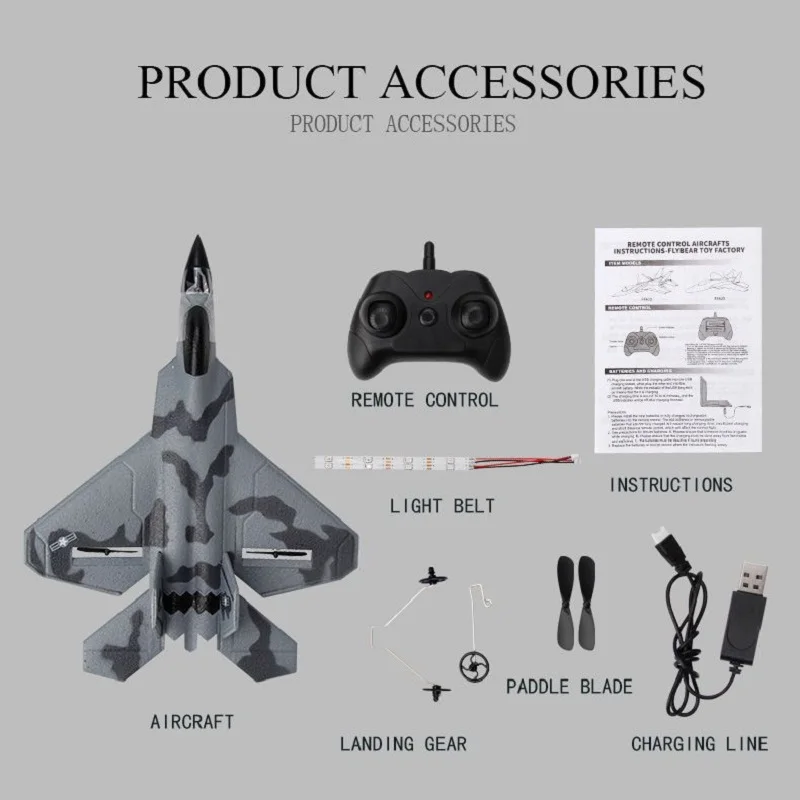 RC Plane FX622 2.4G EPP Foam Airplane Remote Control Aircraft Fixed Wings Glider Electric Outdoor Toys Christmas Gift 6