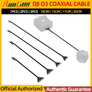 1/2/3PCS RunCam DJI O3 Coaxial Cable FPV Digital System 10/15/17/20cm For DJI O3 Air Unit RC FPV Freestyle Racing Drone DIY Part 1