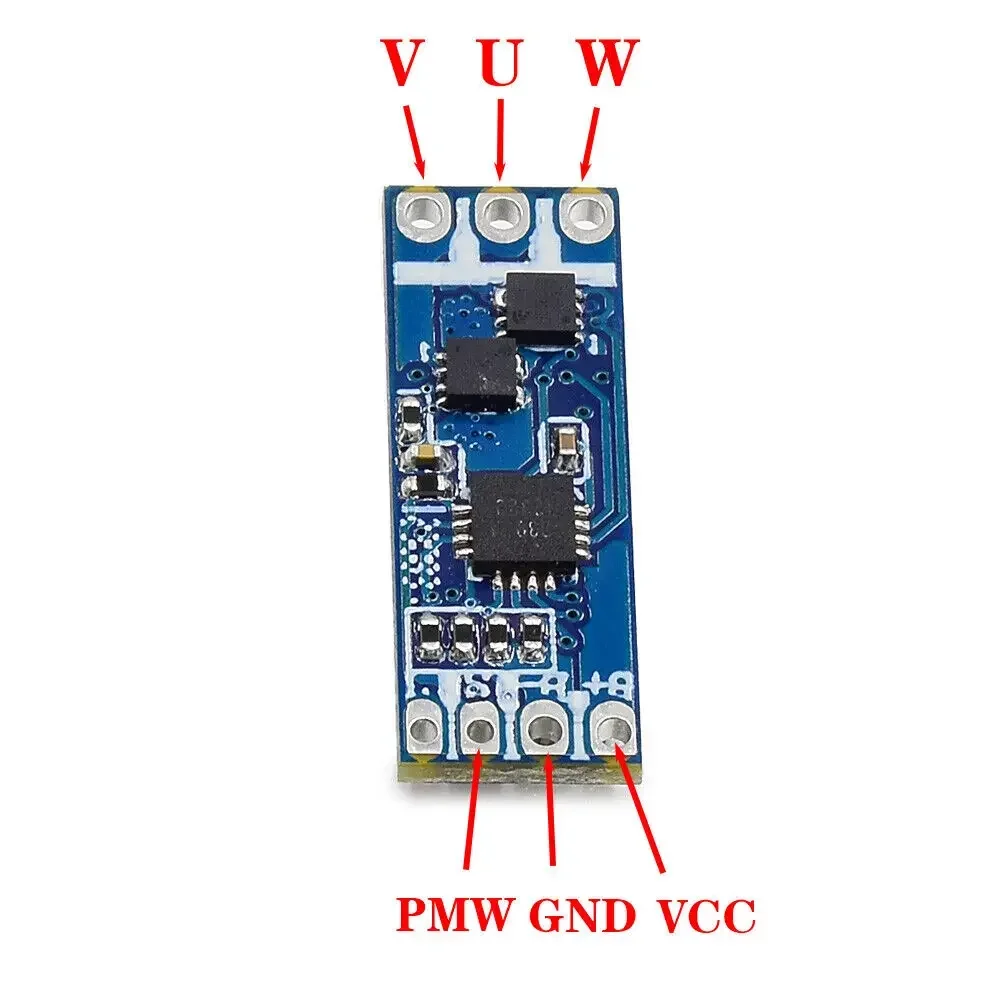 1S-2S 6A DC 3.7V-8.4V Tiny BLDC Brushless Motor Electronic Speed Controller for RC Drone Fan Airplane 4