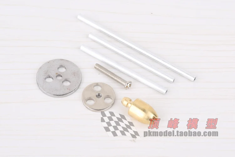 Fluorine Rubber Fuel Plug/Fuel Dot/ Fuel Tank Metal Kit/Hammer/ Aluminu tubing for Gasoline Engine Nitro Engine RC Airplane 3