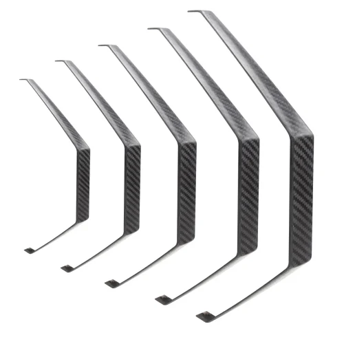 Carbon Fiber Landing Gear For Extra 260 26cc-35cc / 50cc / 80cc / 100cc RC Airplane Model Flight 1