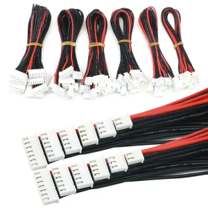 5pcs/lot JST-XH 1S 2S 3S 4S 5S 6S 20cm 22AWG Lipo Balance Wire Extension Charged Cable Lead Cord for RC Lipo Battery charger 1