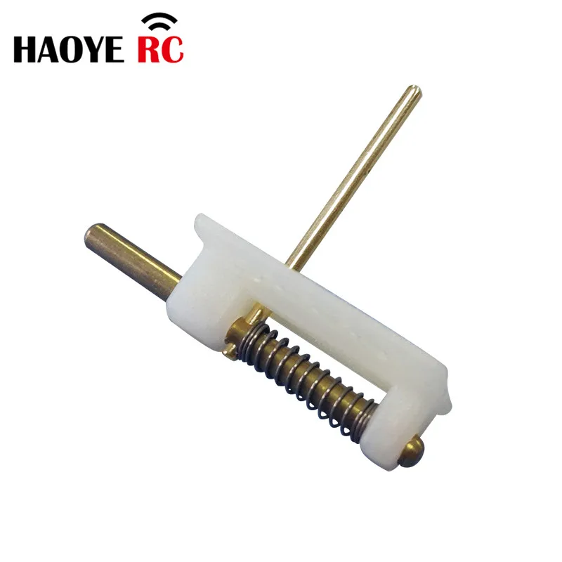 Haoye 5Pcs Canopy Hatch Lock Latch L26mm Cover Lock For RC Airplanes Parts Electric Planes Foam Model Accessories Color White 2