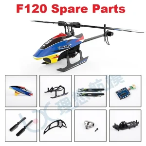 YU XIANG F120 RC Helicopter Spare Parts YUXIANG Frame Motor ESC Tail Blade Canopy Servo  Engine  Propeller Receiver Shaft 1