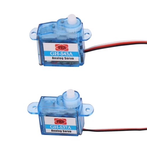 Mini GH 3.7g/4.3g Micro Analog Servo GH-S37A GH-S43A For RC Airplane Helicopter Control Aeromodelling Aircraft Flight Direction 1