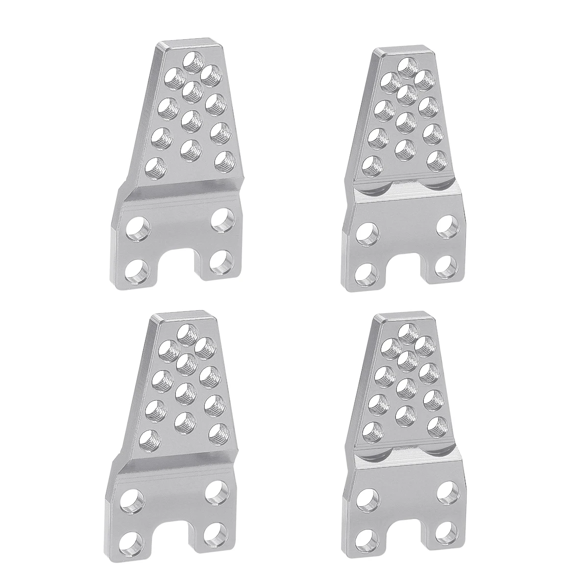 4Pcs Aluminum Alloy Adjustable Shock Tower Hoops Lift Mount Bracket for Axial SCX10 RC4WD D90 1/10 RC Crawler Car Upgrade Parts 3