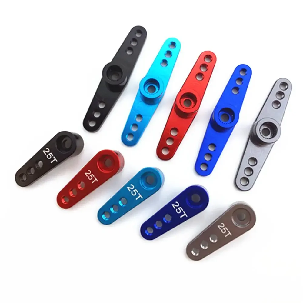 25T RC Servo Arm Horn Aluminum Alloy Extension RC Tools for Futaba MG996 MG995 Servo 1/10 RC Car Crawler Model Toys Spare Parts 3
