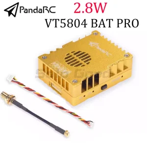 PandaRC VT5804 BAT PRO 2.8W VTX 4.9Ghz 5.8G 6Ghz Adjustable Video TX Transmitter High Power Long Range RC FPV Racing Drone 1