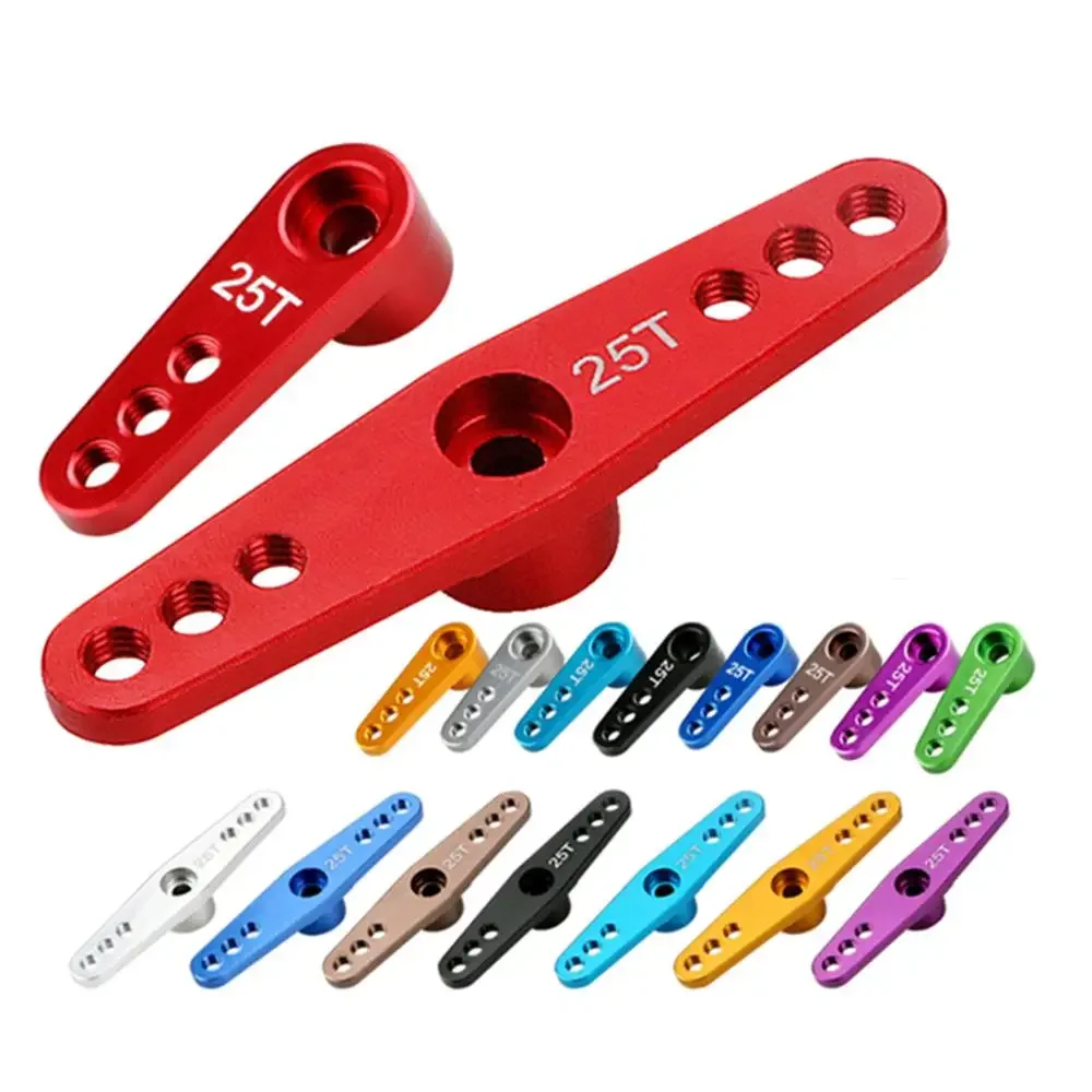 25T RC Servo Arm Horn Aluminum Alloy Extension RC Tools for Futaba MG996 MG995 Servo 1/10 RC Car Crawler Model Toys Spare Parts 1
