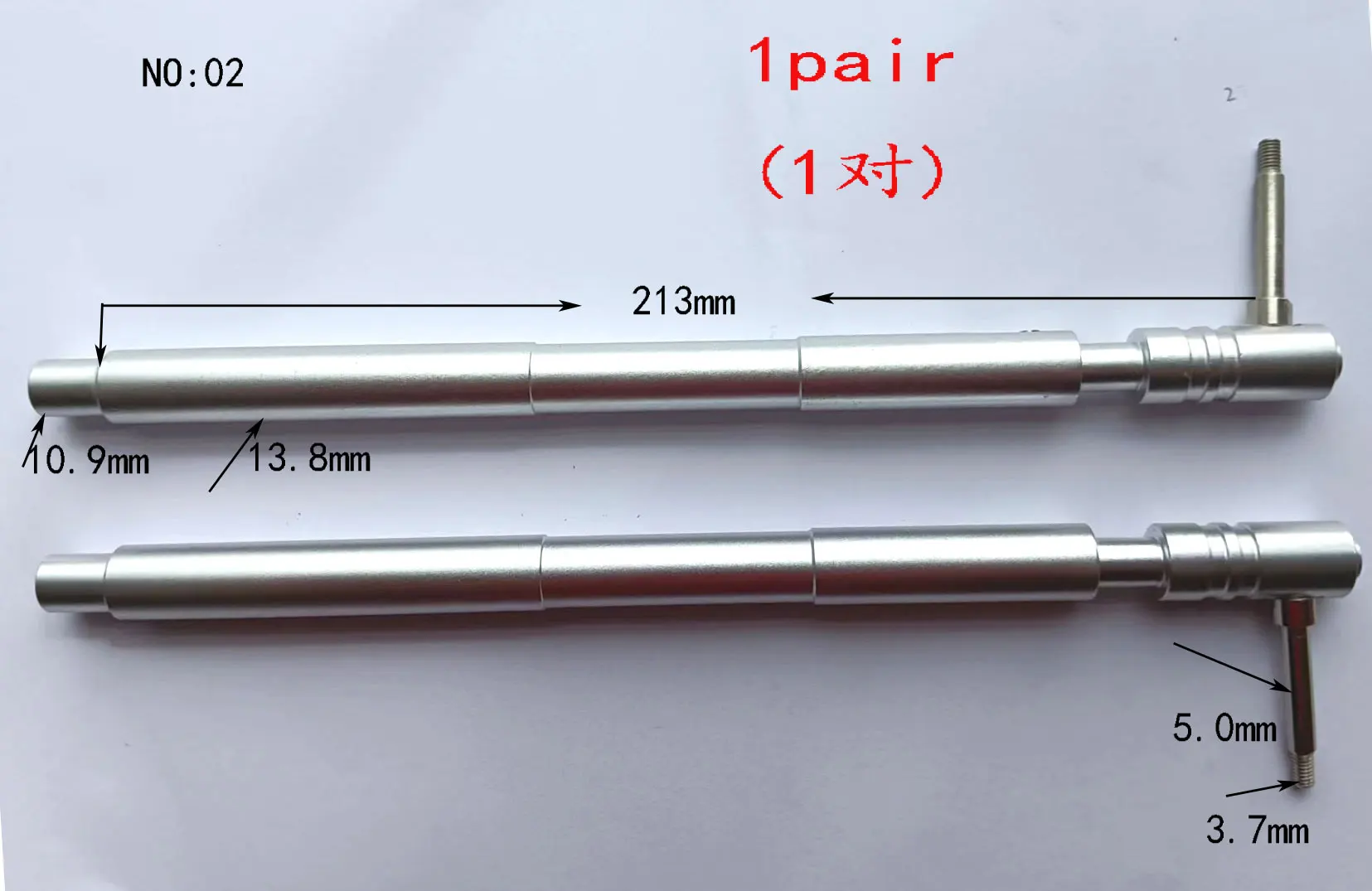 1pair RC plane accessories landing gear struts Anti-Vibration Landing Gear with special price 30cc-50cc 2