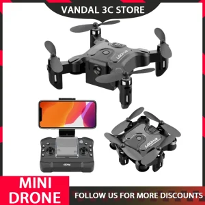 Mini Drone 4k Professional Hd Camera High Hold Mode Rc Helicopter Kid Helicopter Rc Rtf Quadopter Foldable Quadrocopter Wifi 1