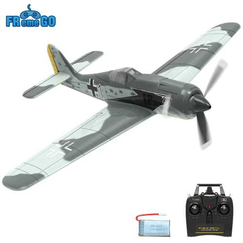 Volantex FW190 RC Plane 2.4G 6-Axis 4CH EPP 400mm Fixed Wingspan RC Fighter One-Key Aerobatic  RTF Warbird Plane 1