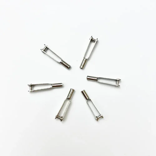 10Pcs M2/M3 Metal Iron Clevis Chuck Pull Rod Connector Clamp Horn Alloy Screw Accessories Kit for RC Aircraft Car Model Plane 1