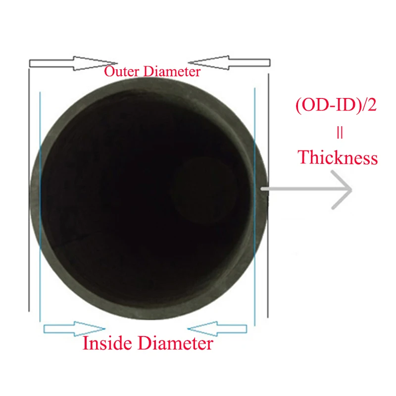 2PCS Carbon Fiber Tube 2mm 3mm 4 5 6 7 8 10 11 12 14 16 18 19 20 22 25mm Hollow Rod for RC Plane DIY Quadcopter Arm Length 500mm 5