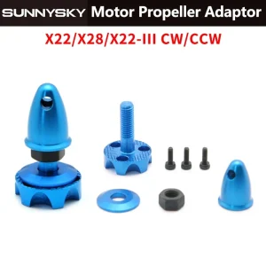 4 Sets SUNNYSKY X2212 X2216 X2814 X2820 X2826 Brushless Motor Prop Holder Propeller Cap Nut Adaptor CW CCW RC Airplane Parts 1