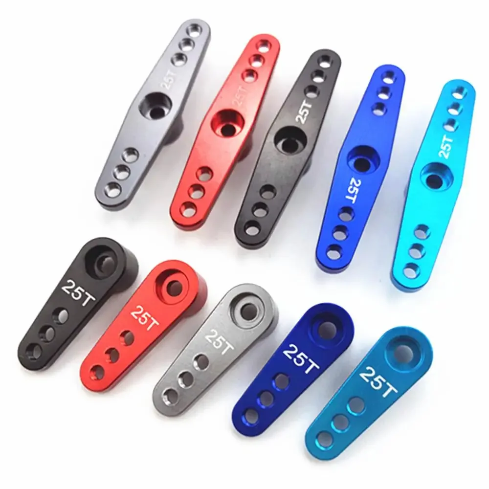 25T RC Servo Arm Horn Aluminum Alloy Extension RC Tools for Futaba MG996 MG995 Servo 1/10 RC Car Crawler Model Toys Spare Parts 2