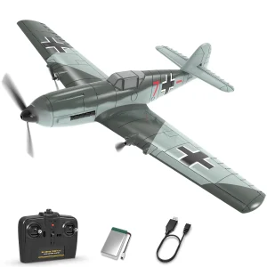 VOLANTEXRC FW190 RC Plane 2.4G 3CH Smart Balance EPP Gliders Fighter 400MM Fixed Wingspan With 6-Axis Gyro Stabilizer RTF Glider 1